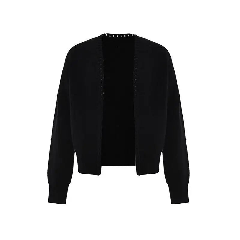 Vintage Overweight Pounds Mens Cardigan Sweater Luxury Design Jacquard Weave Hand Knitted Tops Autumn Winter Wool Knitwear Coat