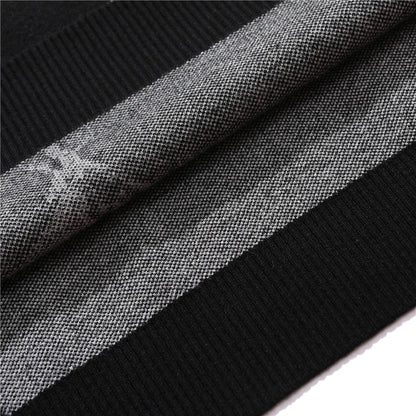 FGKKS Mens Hip Hop Streetwear Harajuku Sweater Vintage Japanese Style Anime Girl Knitted 2022 Cotton Pullover Sweaters Male