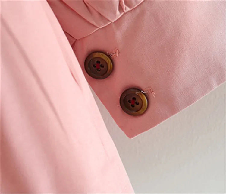 Autumn Baby Girl Clothes Jacket Fashion Baby Girls Coat Jackets Long Sleeve Children Clothing Outerwear Age for12M-3Years 2024