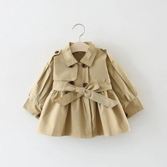 Autumn Baby Girl Clothes Jacket Fashion Baby Girls Coat Jackets Long Sleeve Children Clothing Outerwear Age for12M-3Years 2024
