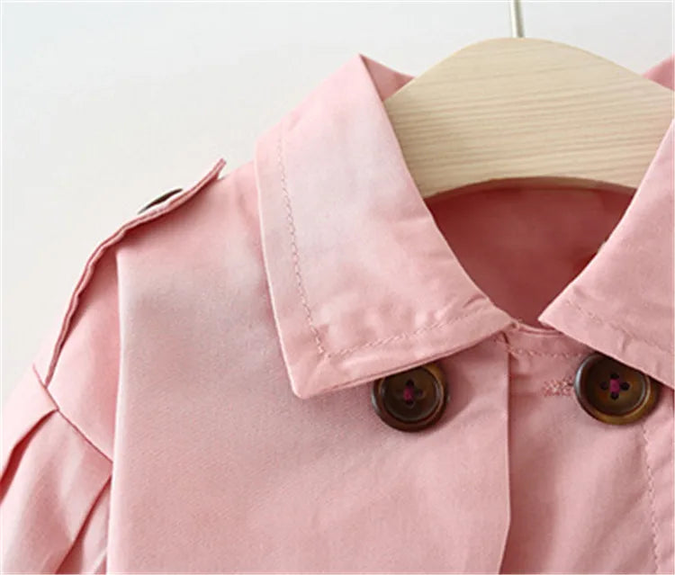 Autumn Baby Girl Clothes Jacket Fashion Baby Girls Coat Jackets Long Sleeve Children Clothing Outerwear Age for12M-3Years 2024