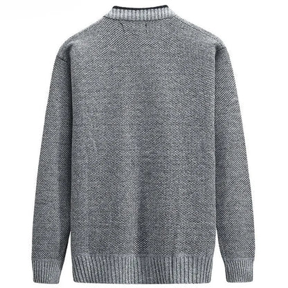 New Cardigan Men Autumn Winter Thick V Neck Knitted Sweater Coats Casual Warm Knitted Cardigan Men Fashion Mens Clothing 2023