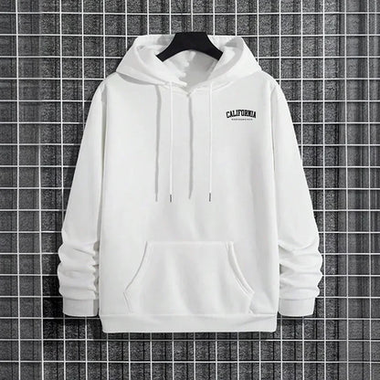 Men's Hoodie Fall Winter High Grade Warm Sweatshirt Male Daily Casual Fashion Pullover Outdoor Gym Fitness Sporty Top