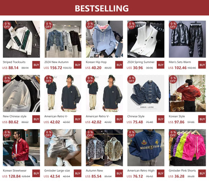 American High-end Jeans Men Women Korean Streetwear Loose 2025 New Spring Autumn Wide-leg Pants Aesthetic Preppy Chic Denim Coat