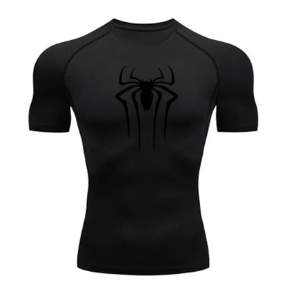 New Compression Shirt Men Fitness Gym Super Hero Sport Running T-Shirt Rashgard Tops Tee Quick Dry Short Sleeve T-Shirt For Men