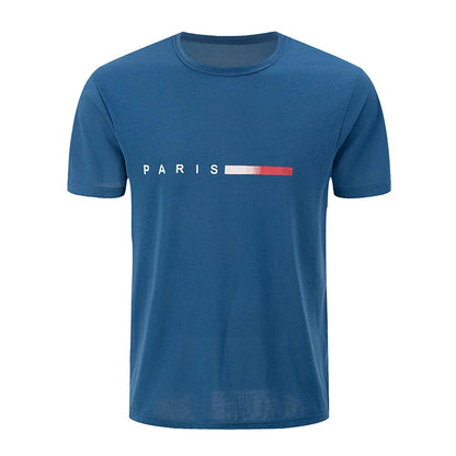 1/3 Pieces Summer Fashion Sports Outerwear Men's Short sleeved Round Neck T-shirt Running Fitness Training Clothes For Teenagers