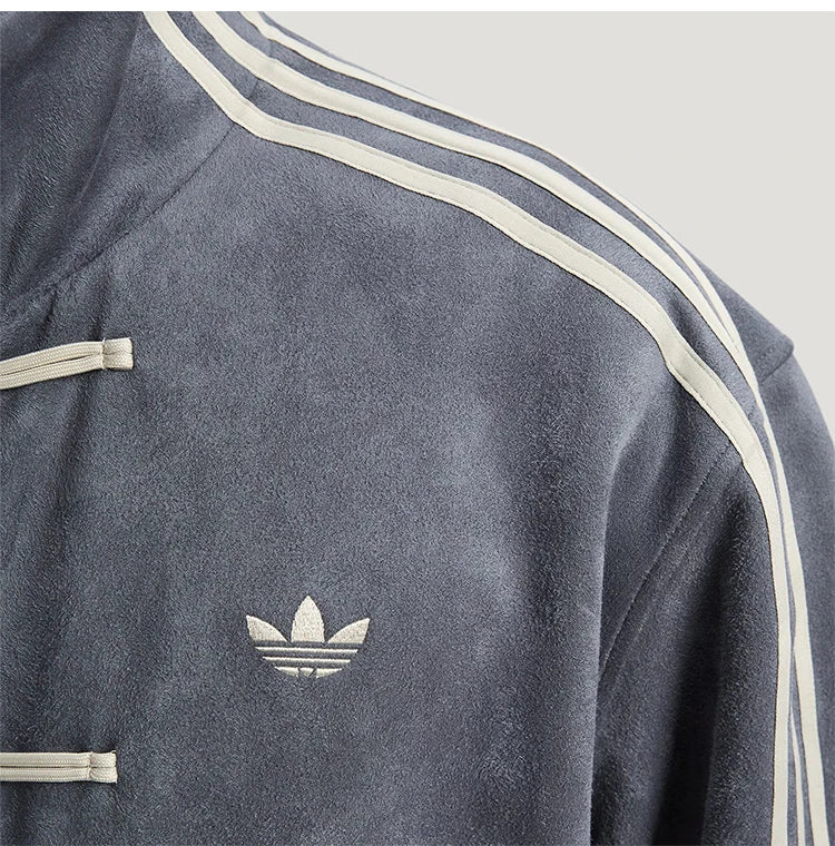 Adidas genuine clover men's and women's loose new Chinese casual jacket KR0295