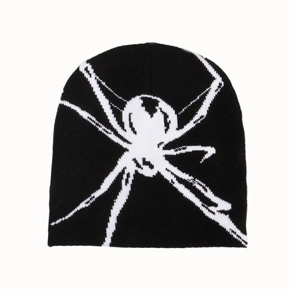 Knitting Cap Beanie Bonnet Y2k Beanies Fashion Print Men Women's Cap Warm Winter Hats Fashion Wool  Cold Caps Unisex Accessories