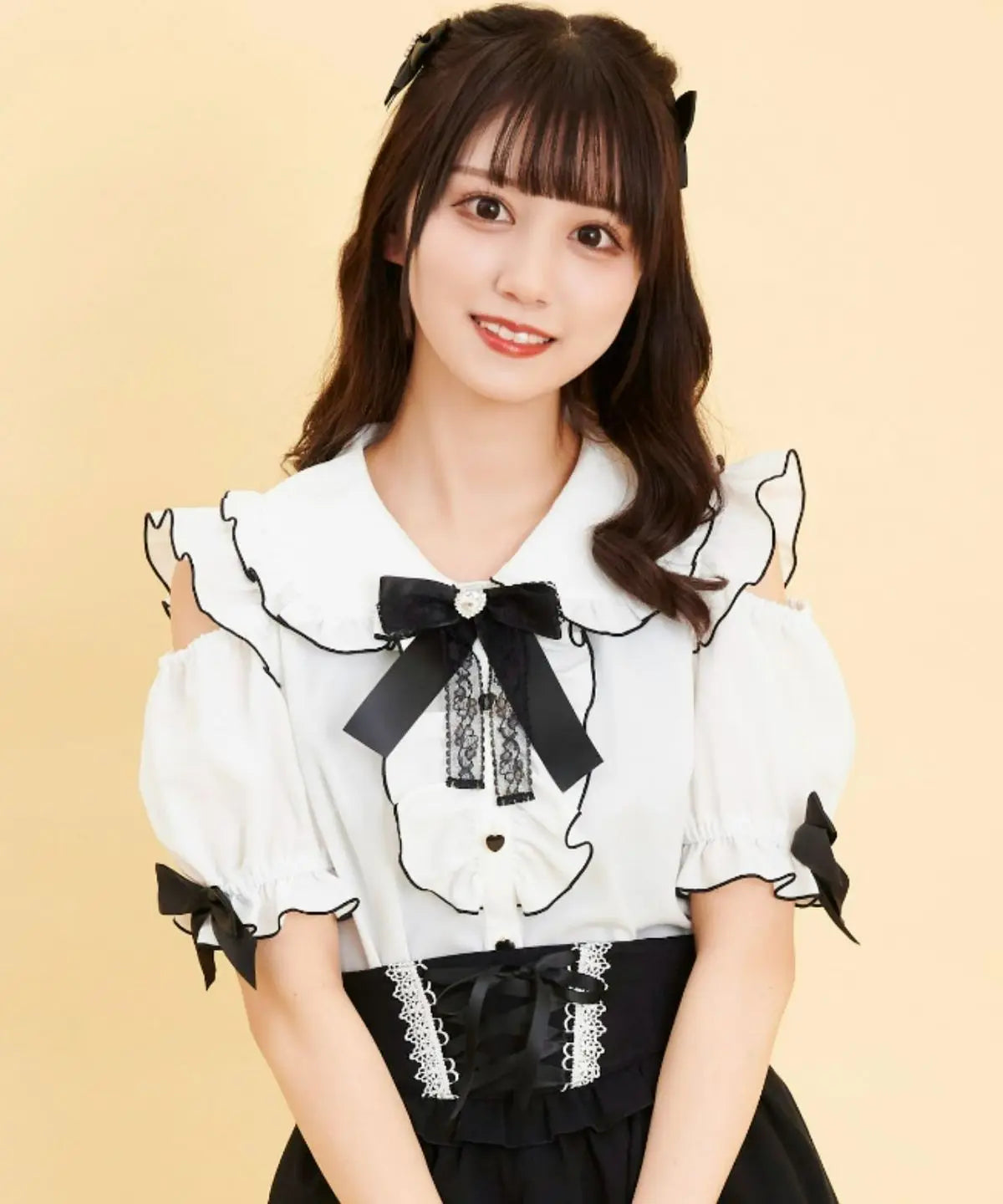 Sweet Lolita Fashion All Match Blouses Women Japanese Summer Y2k Aesthetic Ruffled Bow Shirts Girly Kawaii Patchwork Tops Blusas