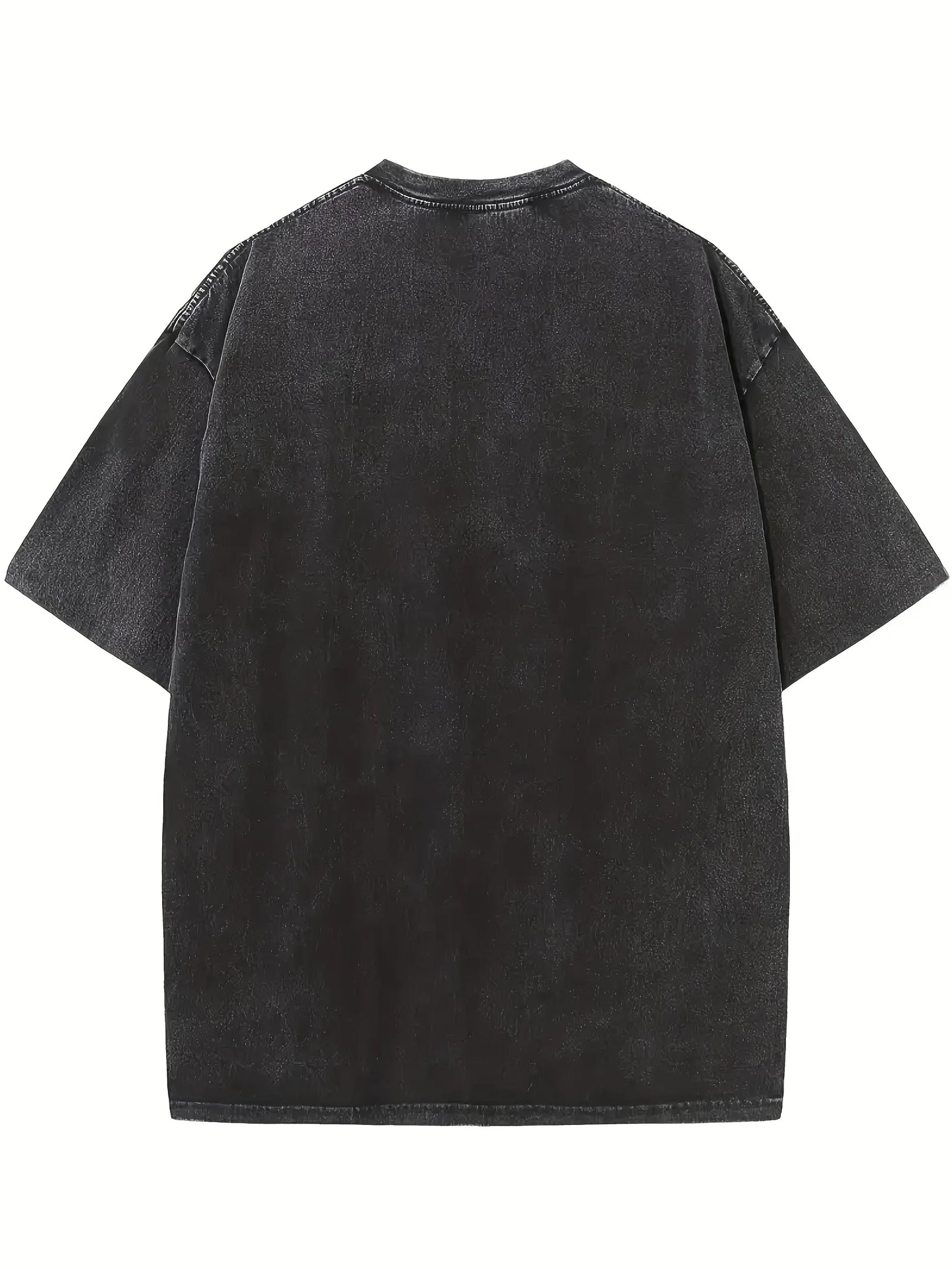 Washed Trendy Retro Gym Print 100% Cotton Men Women T-shirt Summer Autumn Daily Outdoor Sports Casual Loose Street Short Sleeve