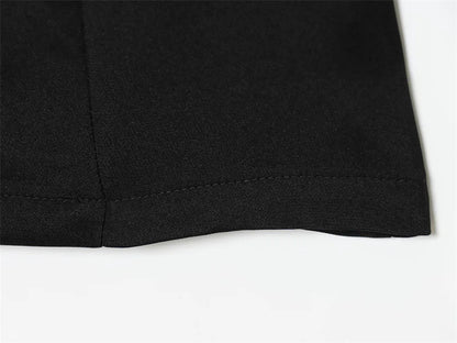 Elegant Puff Sleeve Party Dresses Women Solid Pockets A-line Slim Zipper Mini Dress Ladies Office Outfit Club Evening 2026 Fashi