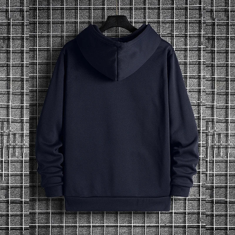 Men's Hoodie Fall Winter High Grade Warm Sweatshirt Male Daily Casual Fashion Pullover Outdoor Gym Fitness Sporty Top