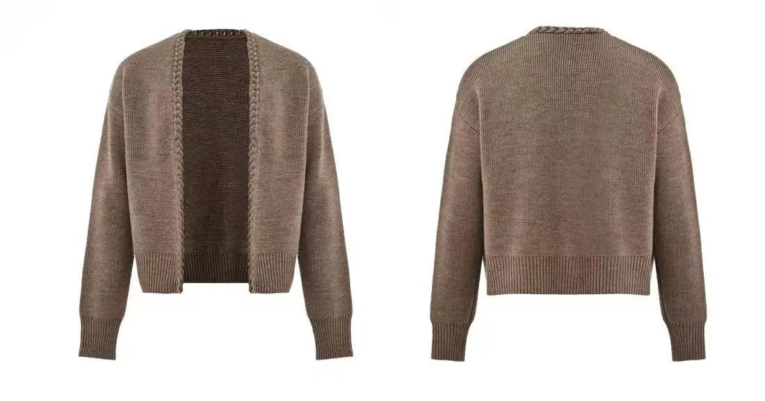 Vintage Overweight Pounds Mens Cardigan Sweater Luxury Design Jacquard Weave Hand Knitted Tops Autumn Winter Wool Knitwear Coat