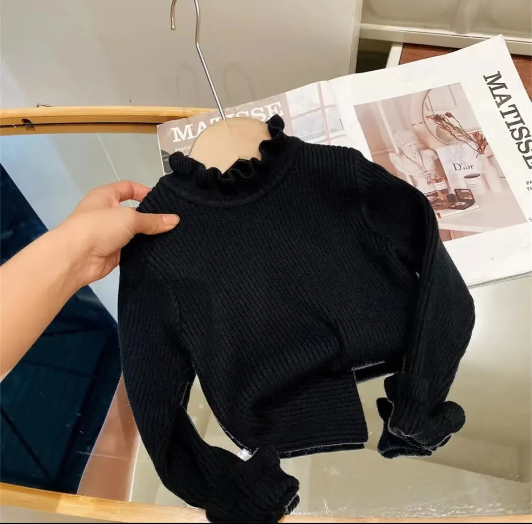 Children Baby Loose Sweater Knitted Autum Winter Baby Boy Girl Clothes Round Neck Kid Toddler Girl Boy Pullover Baby Outerwear