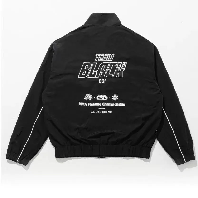 2026New windproof neutral-style printlSports and casual couple's jacket
