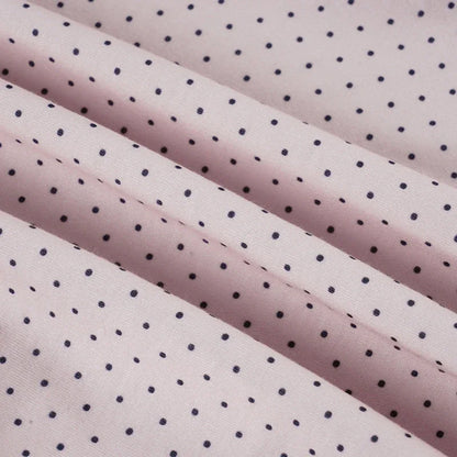 Fashion Polka Dot Prints Slim Fit Folds Women T-Shirts Sweet Cute Chic Design One-Shoulder Summer Shirts