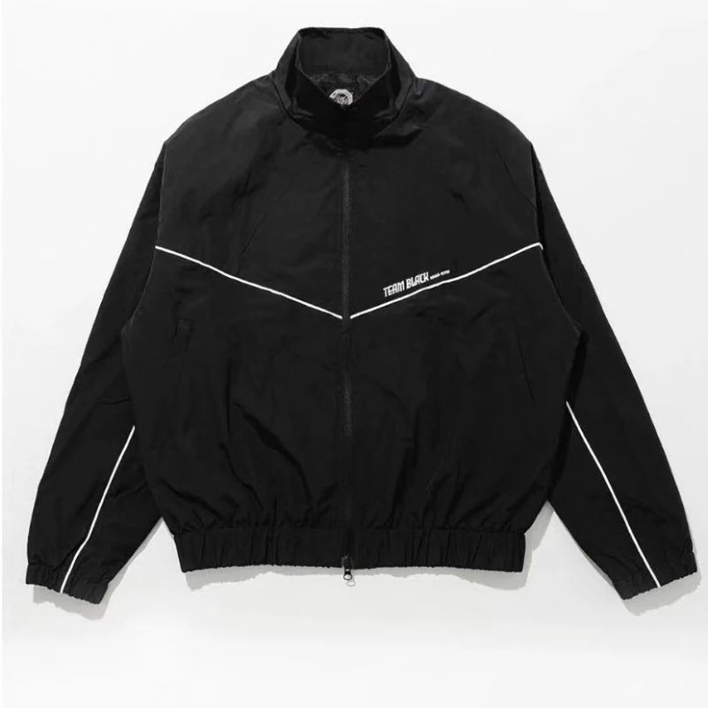 2026New windproof neutral-style printlSports and casual couple's jacket