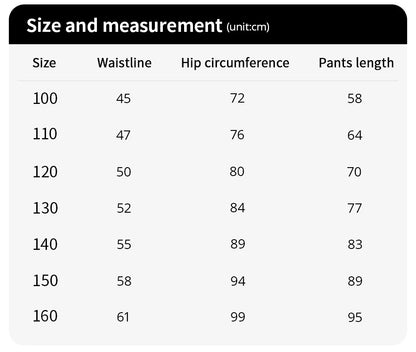 Children's Summer And Autumn Basic Versatile Solid Color Wide Leg Pants For Girls Casual Straight Leg Pants For Boys Sports Pant