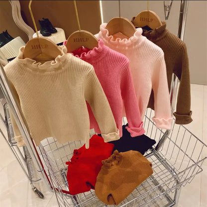 Children Baby Loose Sweater Knitted Autum Winter Baby Boy Girl Clothes Round Neck Kid Toddler Girl Boy Pullover Baby Outerwear