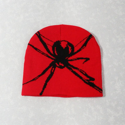 Knitting Cap Beanie Bonnet Y2k Beanies Fashion Print Men Women's Cap Warm Winter Hats Fashion Wool  Cold Caps Unisex Accessories