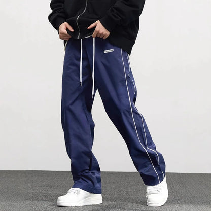 New men's woven pants Urban Men's Style  Men's Sport and Casual Pants (Suitable for sports and fitness)