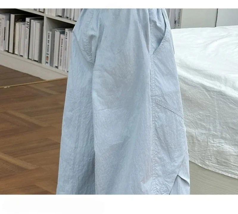 RAISE Summer Children Girls Trousers 3-14Yrs Kids Girls Suspenders Long Pants Thin Casual Versatile Juniot Girls Overalls Pants