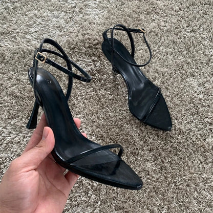 2025 Ankle Strap Women Sandals Summer Fashion Sexy Thin High Heels Gladiator Sandal Shoes Narrow Band Party Dress Pump Shoes