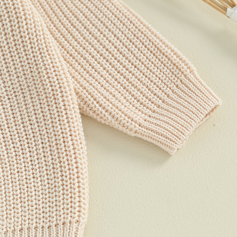 Infant Baby Girl Boy Knit Cardigan Sweater Coat Cute Long Sleeve Button Down Sweater Fall Winter Tops