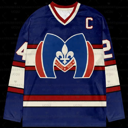 2026 mens New Heated Rivalry Hockey Jersey Long Sleeves Tee Men's Women Rozanov HOLLANDER v-neck T-shirt Unisex Tops Pullovers