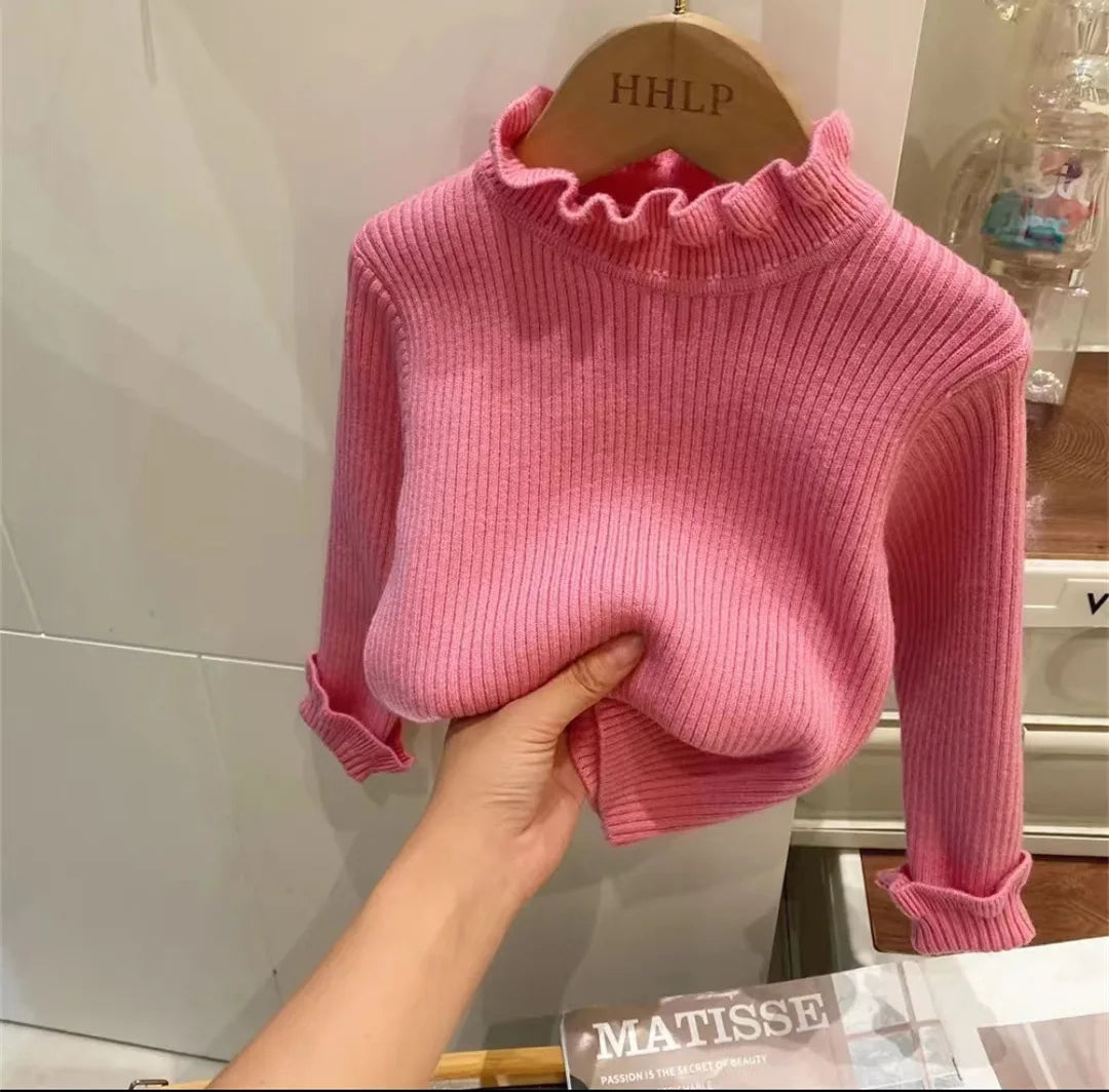 Children Baby Loose Sweater Knitted Autum Winter Baby Boy Girl Clothes Round Neck Kid Toddler Girl Boy Pullover Baby Outerwear
