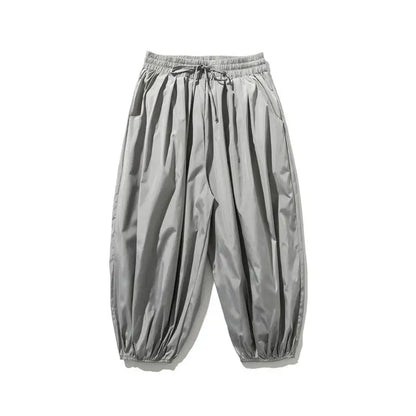 Streetwear Fashion Harem Pants Mens Solid Color Casual Jogger Man Pants Harajuku Style Spring Summer Men's Trousers 5XL