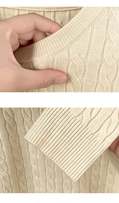 Luxury pony embroidery designer brand sweater men's new fashion unique jacquard comfort Paul casual knitted round neck pullover