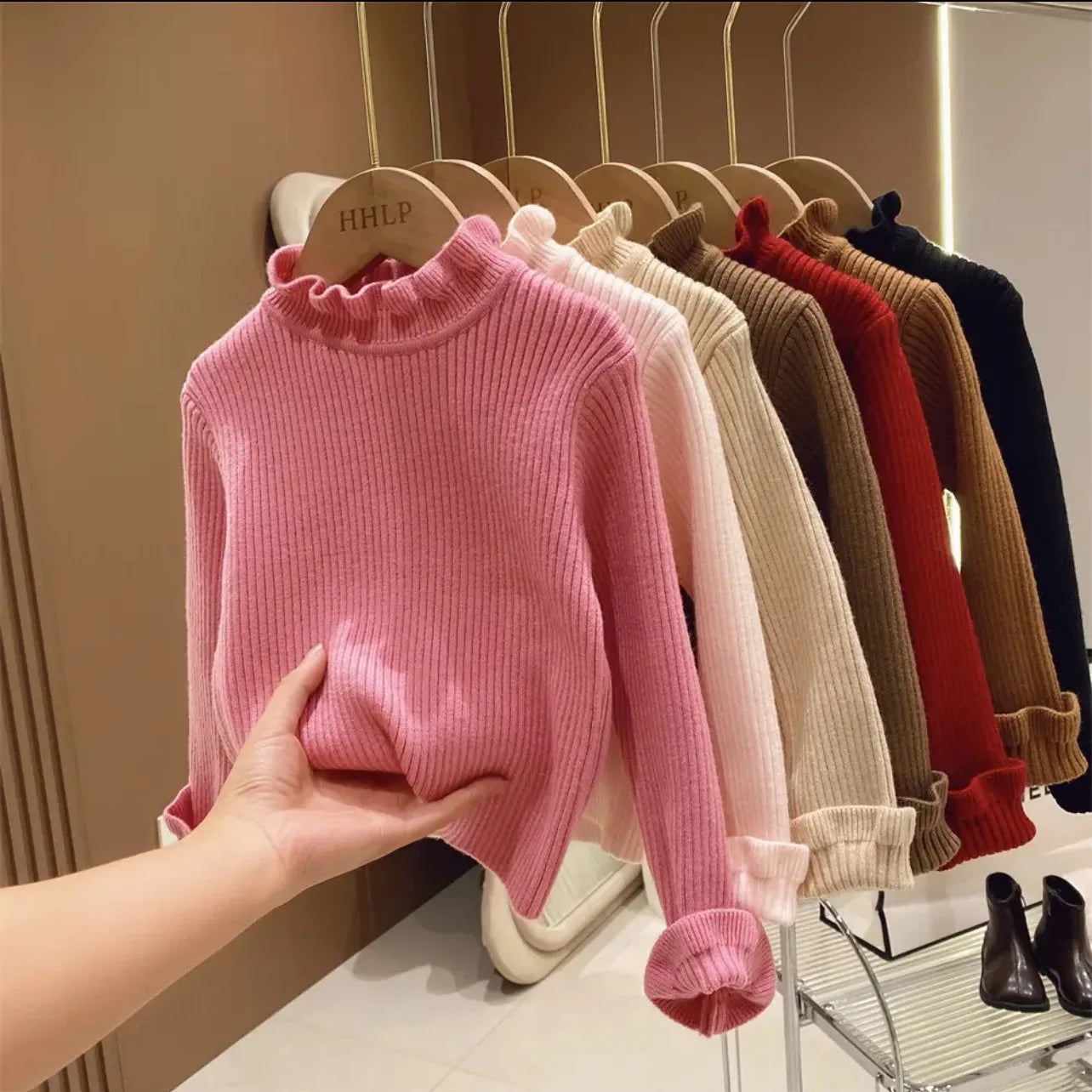 Children Baby Loose Sweater Knitted Autum Winter Baby Boy Girl Clothes Round Neck Kid Toddler Girl Boy Pullover Baby Outerwear