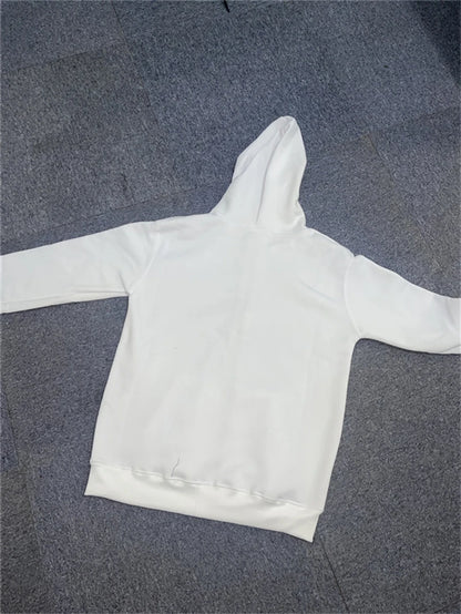 Zipper Hoodies Women/Men Trendy Long Sleeve Hooded Fleece Sweatshirt Casual Campus Streetwear Sportswear Hot Sales High Quality