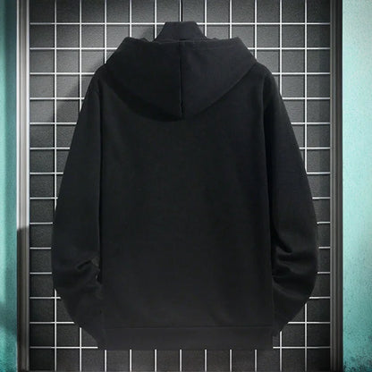 Men's Hoodie Fall Winter High Grade Warm Sweatshirt Male Daily Casual Fashion Pullover Outdoor Gym Fitness Sporty Top