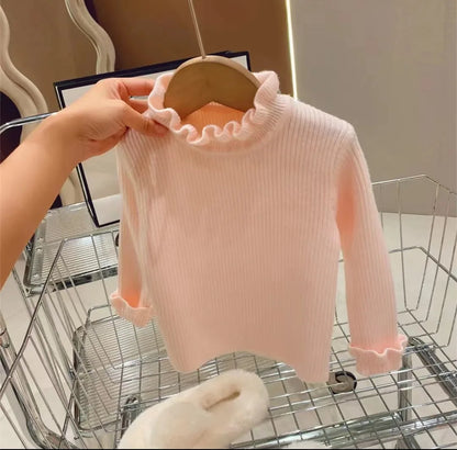 Children Baby Loose Sweater Knitted Autum Winter Baby Boy Girl Clothes Round Neck Kid Toddler Girl Boy Pullover Baby Outerwear