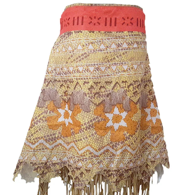 Disney NEW Moana Episode 2 Movie Costume Princess Vaiana Role Play Dress Girls Carnival Outfit Toddler Polynesian Beach Dress
