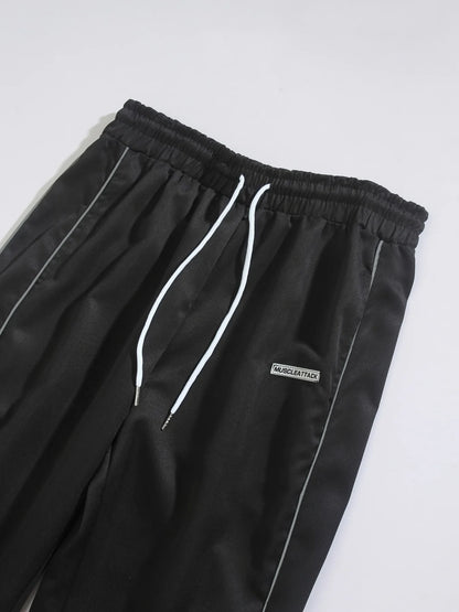 New men's woven pants Urban Men's Style  Men's Sport and Casual Pants (Suitable for sports and fitness)