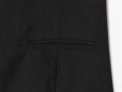 Elegant Puff Sleeve Party Dresses Women Solid Pockets A-line Slim Zipper Mini Dress Ladies Office Outfit Club Evening 2026 Fashi