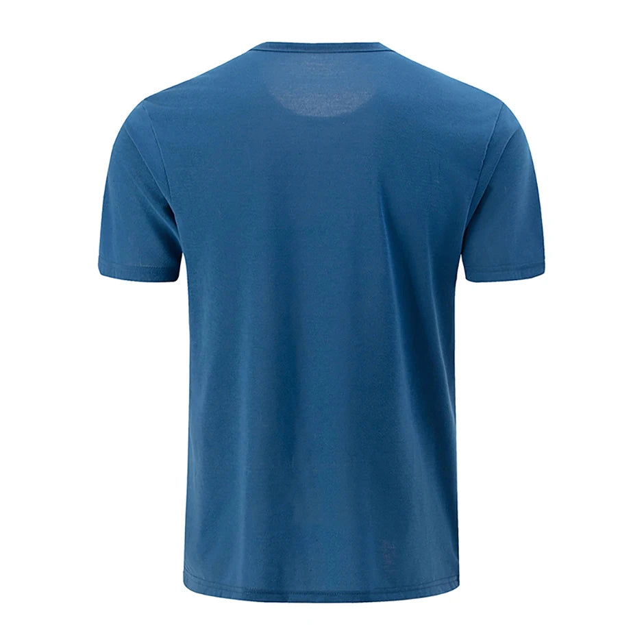 1/3 Pieces Summer Fashion Sports Outerwear Men's Short sleeved Round Neck T-shirt Running Fitness Training Clothes For Teenagers