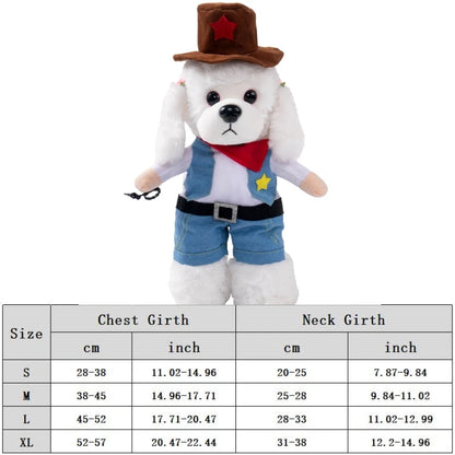 Funny Pet Dog Cosplay Clothes Novelty Puppy Halloween Costumes Sweatshirt Christmas Festival Party Outfit Pet Dress Dog Coat