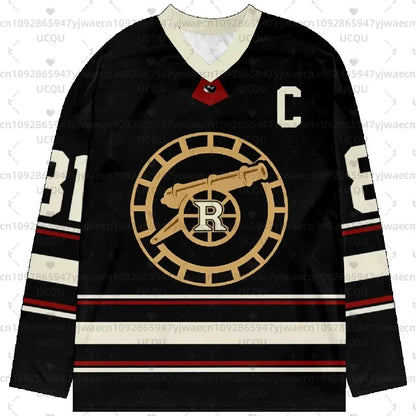 2026 mens New Heated Rivalry Hockey Jersey Long Sleeves Tee Men's Women Rozanov HOLLANDER v-neck T-shirt Unisex Tops Pullovers