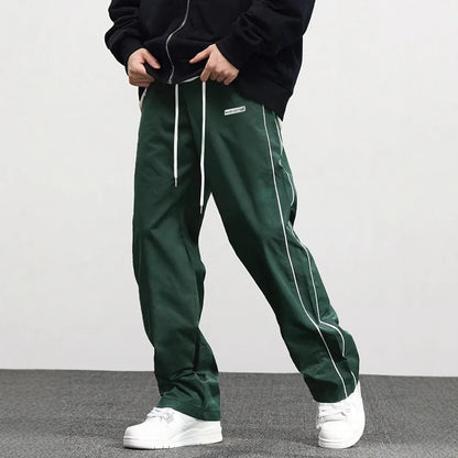 New men's woven pants Urban Men's Style  Men's Sport and Casual Pants (Suitable for sports and fitness)