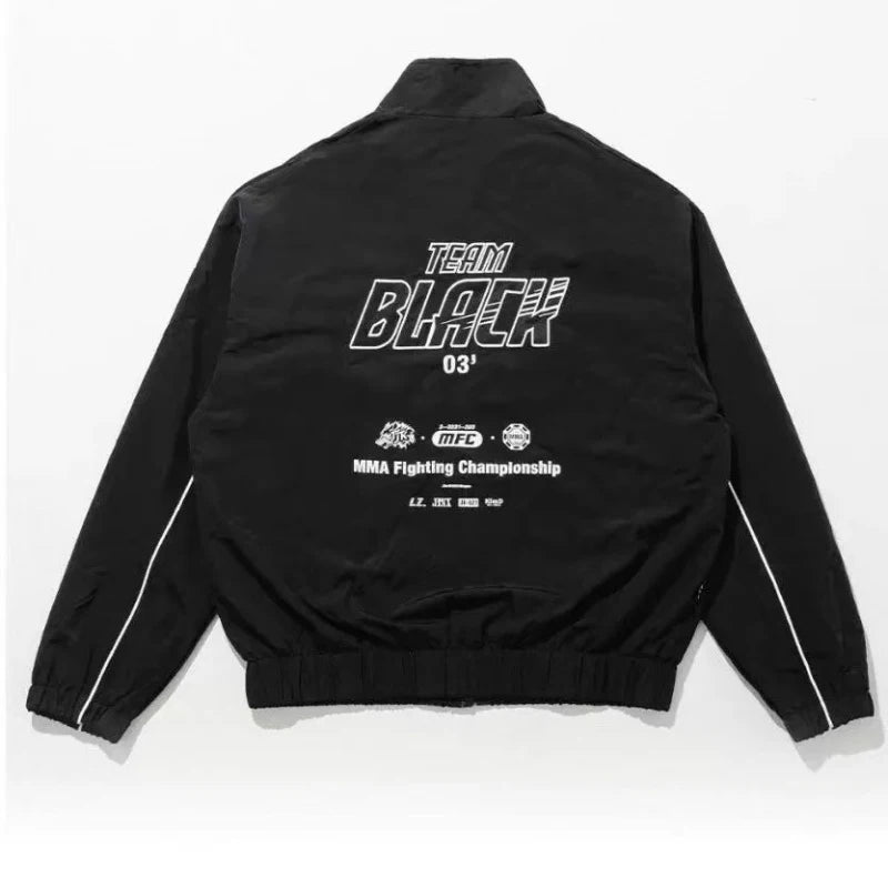 2026New windproof neutral-style printlSports and casual couple's jacket