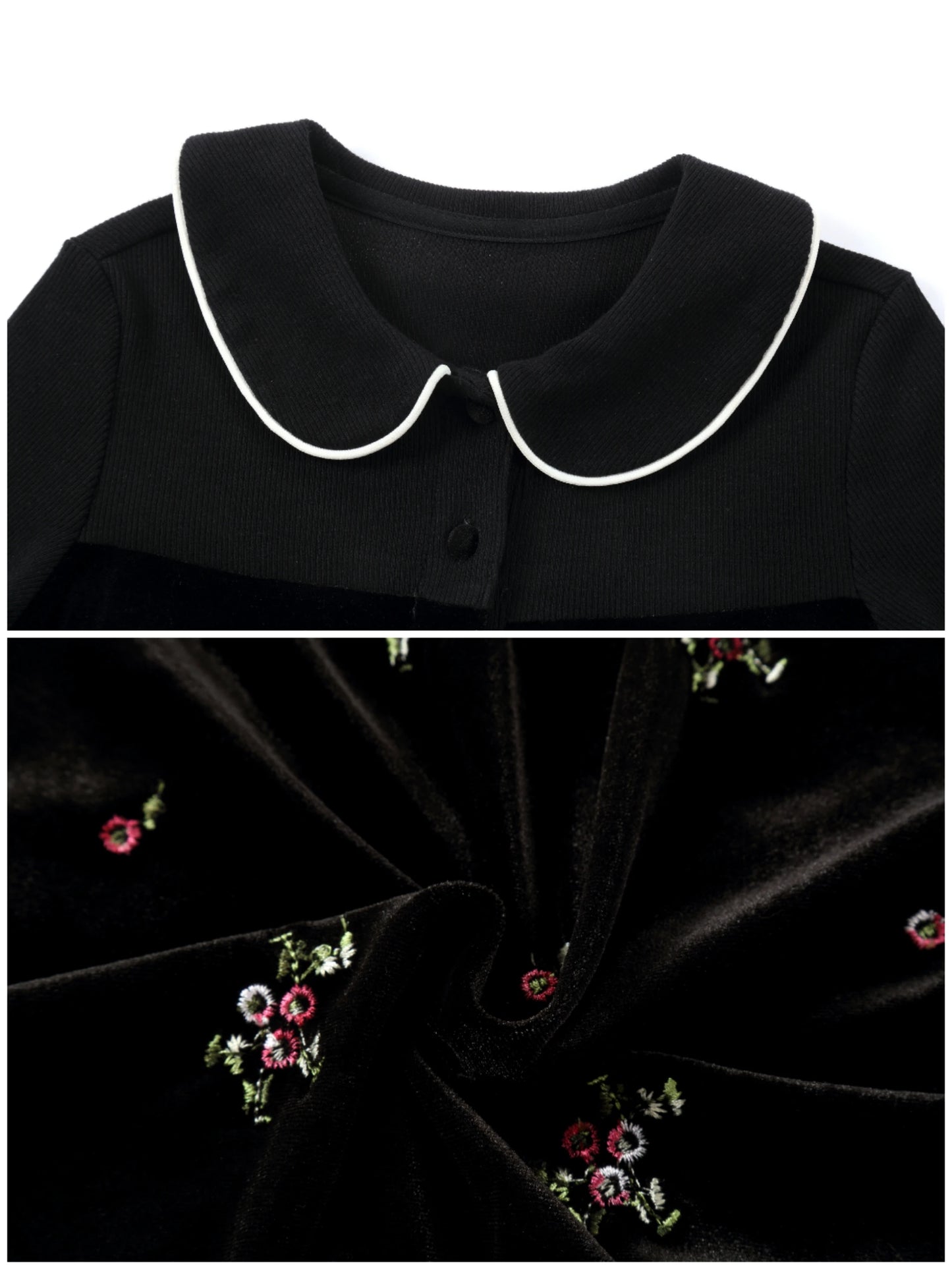 AS Embroidery Velour Collection 2024 Autumn Family Matching Clothing Girl Robe Maxi Dress Baby Kids Overalls Set Boys Pajamas