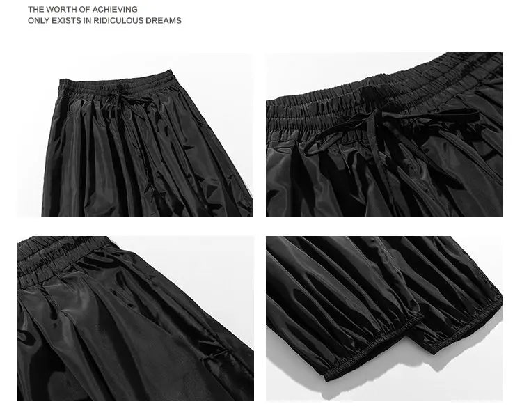 Streetwear Fashion Harem Pants Mens Solid Color Casual Jogger Man Pants Harajuku Style Spring Summer Men's Trousers 5XL