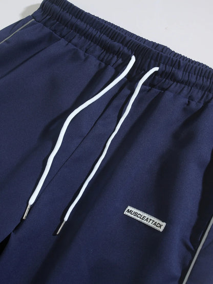 New men's woven pants Urban Men's Style  Men's Sport and Casual Pants (Suitable for sports and fitness)