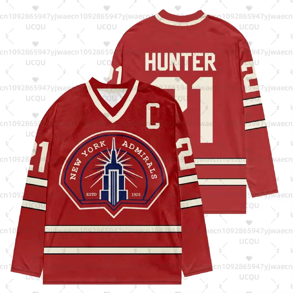 2026 mens New Heated Rivalry Hockey Jersey Long Sleeves Tee Men's Women Rozanov HOLLANDER v-neck T-shirt Unisex Tops Pullovers
