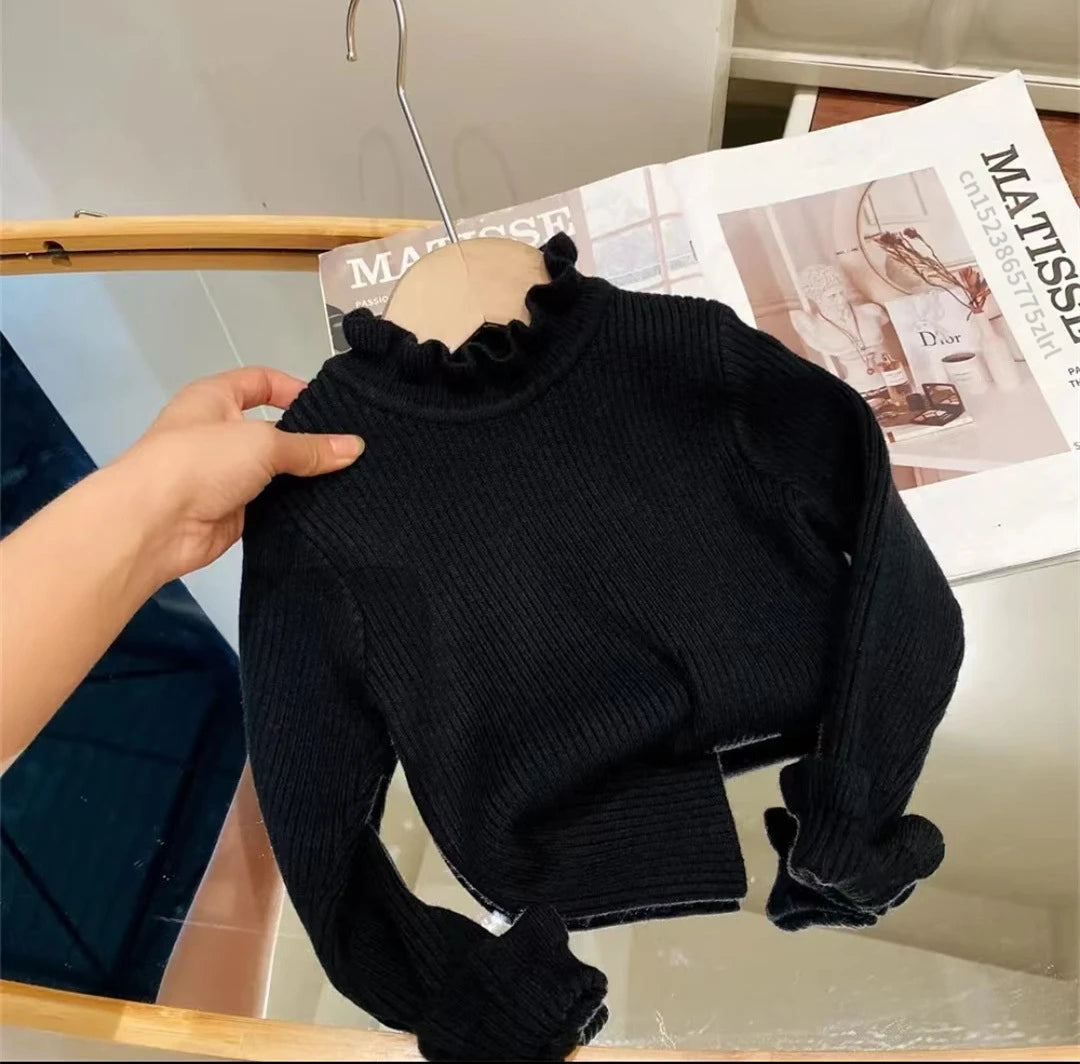 Children Baby Loose Sweater Knitted Autum Winter Baby Boy Girl Clothes Round Neck Kid Toddler Girl Boy Pullover Baby Outerwear