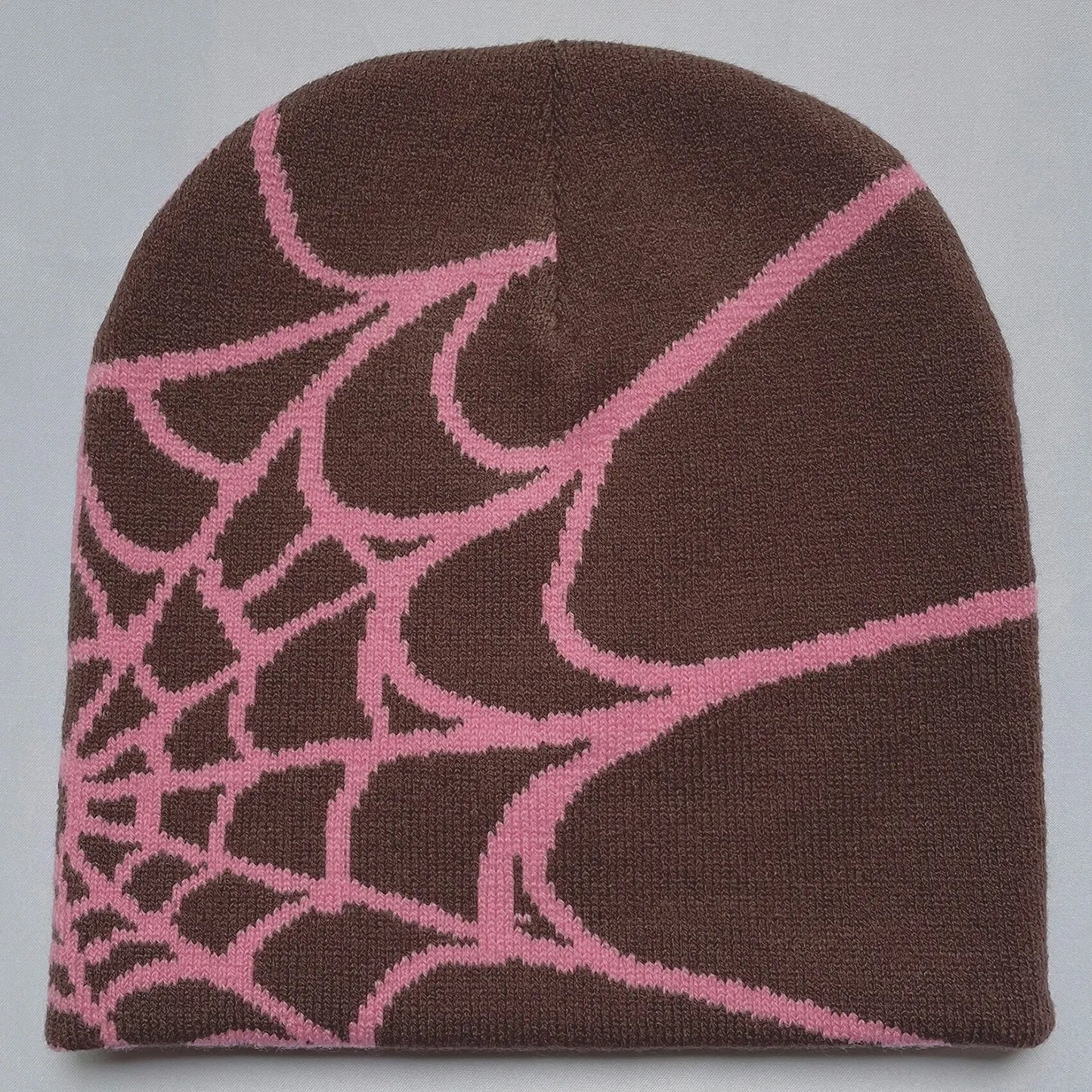Four Seasons Men's And Women's Universal Y2K Knit Hat Spider Web Riding Outdoor Sports Fashion Hat